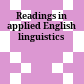 Readings in applied English linguistics