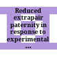 Reduced extrapair paternity in response to experimental stimulation of earlier incubation onset in blue tits /