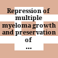 Repression of multiple myeloma growth and preservation of bone with combined radiotherapy and anti-angiogenic agent /