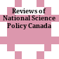 Reviews of National Science Policy Canada