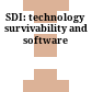 SDI: technology survivability and software