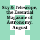 Sky & Telescope, the Essential Magazine of Astronomy. August 2002