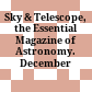 Sky & Telescope, the Essential Magazine of Astronomy. December 2001