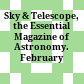 Sky & Telescope, the Essential Magazine of Astronomy. February 1999