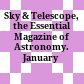 Sky & Telescope, the Essential Magazine of Astronomy. January 2008