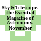 Sky & Telescope, the Essential Magazine of Astronomy. November 1997