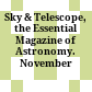 Sky & Telescope, the Essential Magazine of Astronomy. November 2010