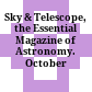 Sky & Telescope, the Essential Magazine of Astronomy. October 2008