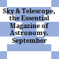 Sky & Telescope, the Essential Magazine of Astronomy. September 2002