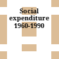 Social expenditure 1960-1990