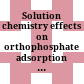 Solution chemistry effects on orthophosphate adsorption by cationized solid wood residues /