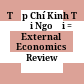 Tạp Chí Kinh Tế Đối Ngoại = External Economics Review /