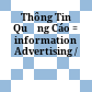 Thông Tin Quảng Cáo = information Advertising /
