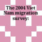 The 2004 Viet Nam migration survey:
