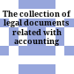 The collection of legal documents related with accounting
