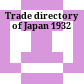 Trade directory of Japan 1932