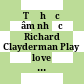Tự học âm nhạc Richard Clayderman Play love songs of the world