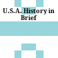 U.S.A. History in Brief