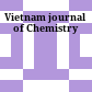 Vietnam journal of Chemistry