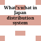 What's what in Japan distribution system