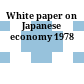White paper on Japanese economy 1978