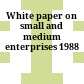 White paper on small and medium enterprises 1988