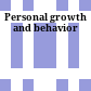 Personal growth and behavior