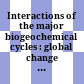 Interactions of the major biogeochemical cycles : global change and human impacts /
