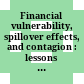 Financial vulnerability, spillover effects, and contagion : lessons from the Asian crises for Latin America /