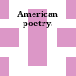 American poetry.