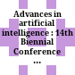 Advances in artificial intelligence : 14th Biennial Conference of the Canadian Society for Computational Studies of Intelligence, AI 2001, Ottawa, Canada, June 7-9, 2001 : proceedings /