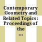 Contemporary Geometry and Related Topics : Proceedings of the Workshop Belgrade, Yugoslavia, 15-21 May 2002 /