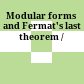 Modular forms and Fermat's last theorem /