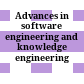Advances in software engineering and knowledge engineering /