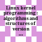 Linux kernel programming : algorithms and structures of version 2.4 /