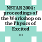 NSTAR 2004 : proceedings of the Workshop on the Physics of Excited Nucleons : Grenoble, France, 24-27 March 2004 /