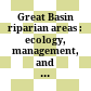 Great Basin riparian areas : ecology, management, and restoration /