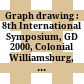 Graph drawing : 8th International Symposium, GD 2000, Colonial Williamsburg, Va, USA, September 20-23, 2000 : proceedings /
