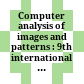 Computer analysis of images and patterns : 9th international conference, CAIP 2001, Warsaw, Poland, September 5-7, 2001 : proceedings /
