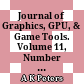 Journal of Graphics, GPU, & Game Tools. Volume 11, Number 4, 2006
