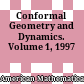 Conformal Geometry and Dynamics. Volume 1, 1997