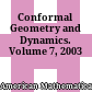 Conformal Geometry and Dynamics. Volume 7, 2003