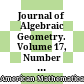 Journal of Algebraic Geometry. Volume 17, Number 2, 2008