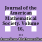 Journal of the American Mathematical Society. Volume 16, Number 1, 2003