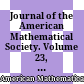 Journal of the American Mathematical Society. Volume 23, Number 1, 2010