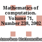 Mathematics of computation. Volume 71, Number 238, 2002