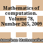 Mathematics of computation. Volume 78, Number 265, 2009