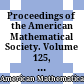 Proceedings of the American Mathematical Society. Volume 125, Number 1, 1997