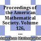 Proceedings of the American Mathematical Society. Volume 126, Number 4, 1998