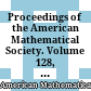 Proceedings of the American Mathematical Society. Volume 128, Number 4, 2000